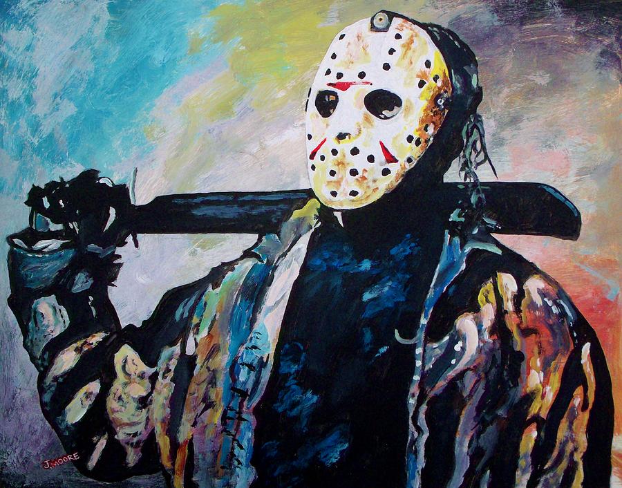 900x706 Fan Art Friday The Jason Voorhees! Fan Fest For Fans, By - Voorhees Painting