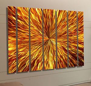 300x286 Huge Modern Abstract Metal Wall Decor Painting Commercial Art - Vortex Painting