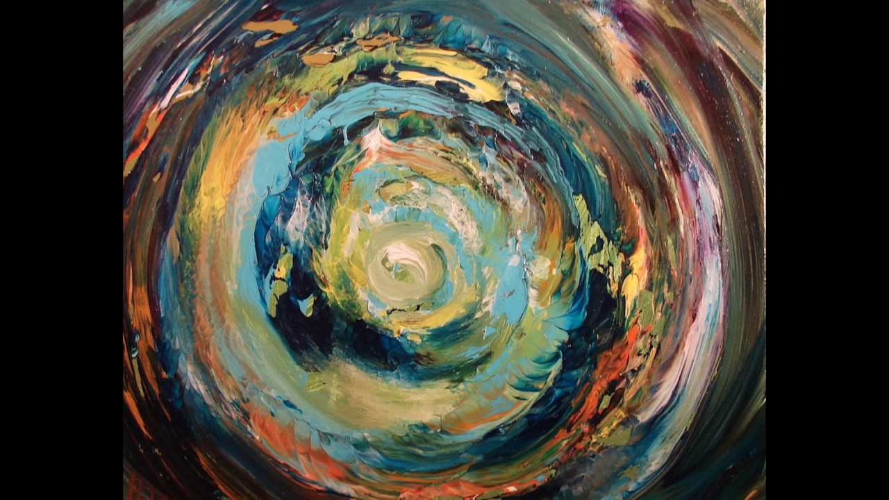 1280x720 Vortex Abstract Art Painting Video Portfolio Slideshow By Foltz - Vortex Painting