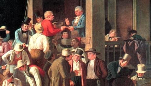 498x286 Douglas W. Jones Illustrated Voting Machine History - Voting Painting