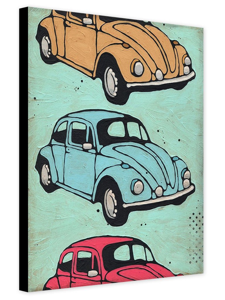 768x1024 Little Bugs - Vw Bug Painting