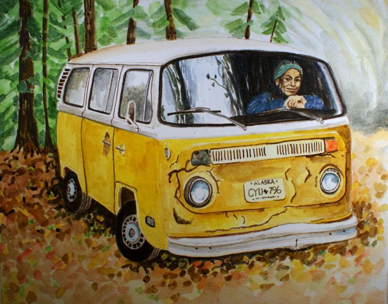 800x626 Vw Bus Revisited - Vw Bus Painting