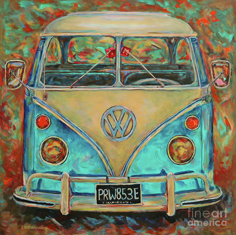 Vw Bus Painting At Explore Collection Of Vw Bus