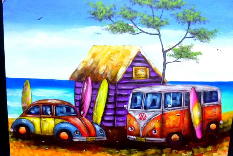 955x640 V W House Painting - Vw Painting