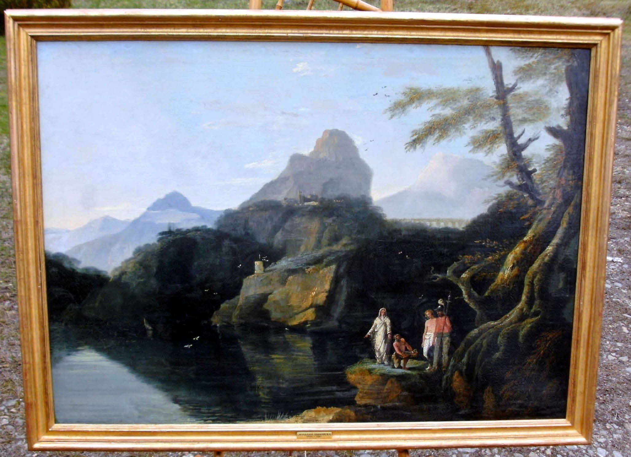 2056x1491 Grand Tour Oil Painting Attributed To William Hodges, R.a. (1744 - W Hodges Painting