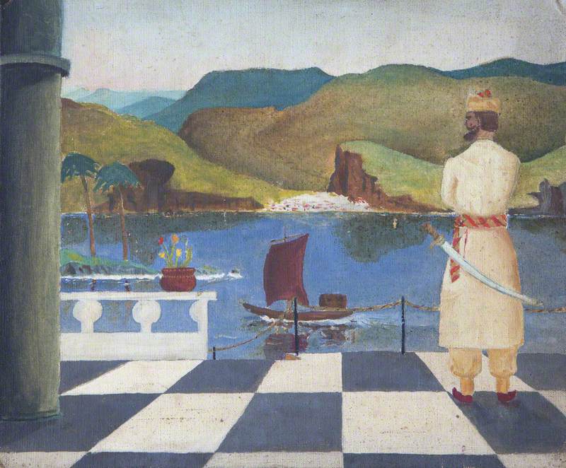 800x662 W. James (Active Art Uk - W James Painting