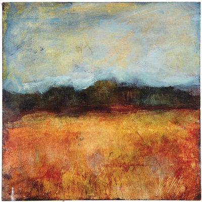 400x401 Painting With Re Inkers From Wabi Sabi Art Workshop - Wabi Sabi Painting