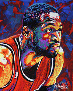 240x300 Dwyane Wade Paintings Fine Art America - Wade Painting