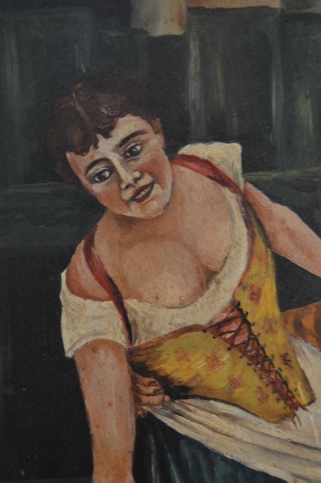 465x700 Unknown (19th20th Century European School) - Waitress Painting