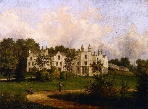 500x368 Kings Walden Hertfordshire Painting Cornelius Krieghoff Oil - Walden Painting