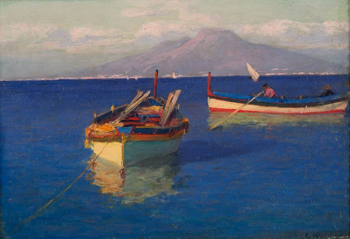 1200x821 Lionel Walden (1861 1933) - Walden Painting