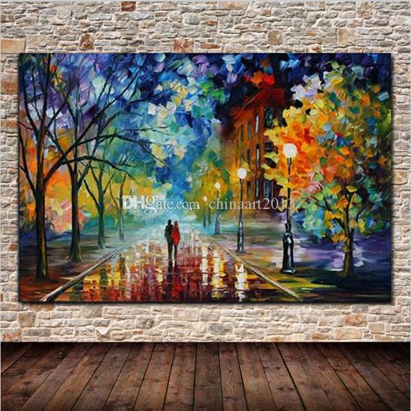 Walk In The Park Painting at PaintingValley.com | Explore collection of ...