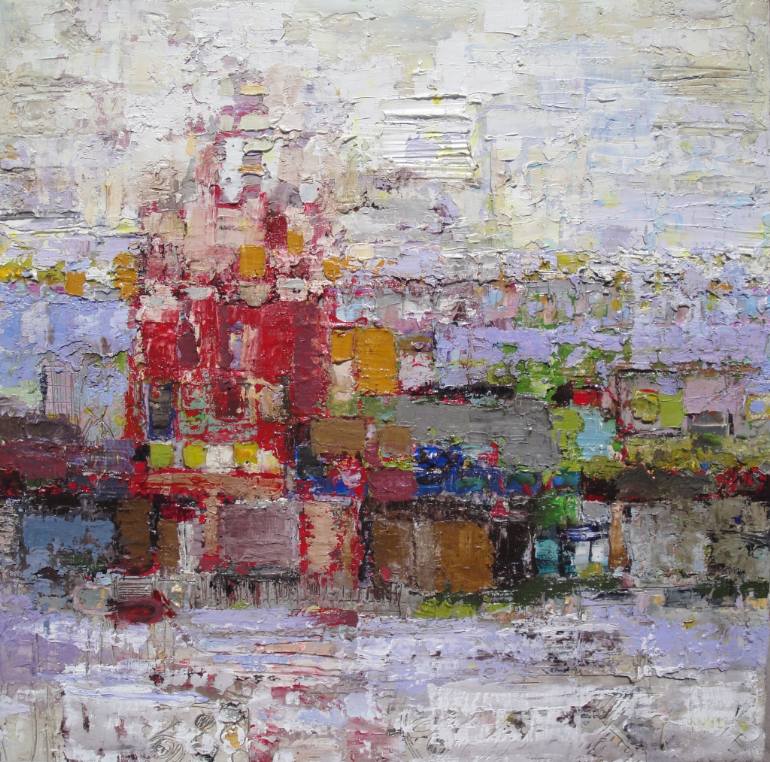 770x762 Saatchi Art Walk In The Park Painting By Shannon Neumann - Walk In The Park Painting