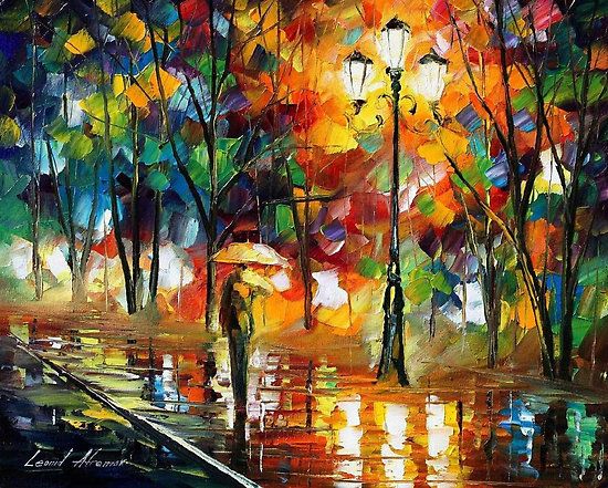 550x441 Walk In The Park - Walk In The Park Painting