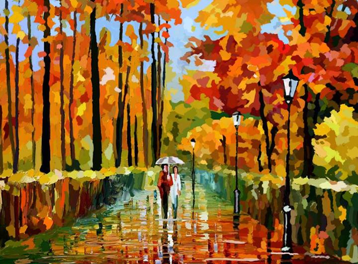 720x530 A Walk In The Park By Chaingear097 - Walk In The Park Painting