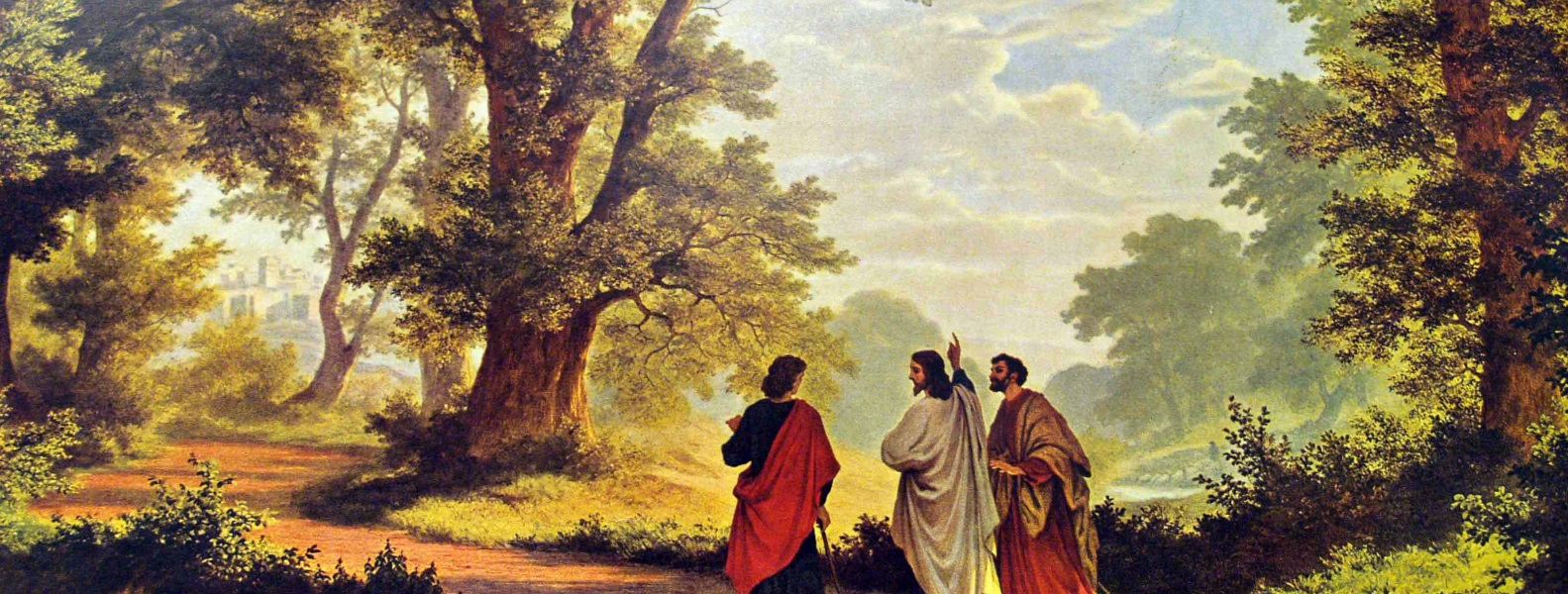 1583x600 Hill Country Emmaus Community - Walk To Emmaus Painting