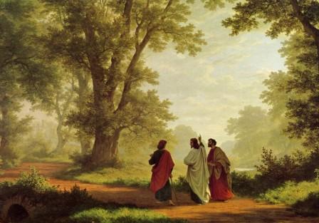 448x313 Iowa Walk To Emmaus A Community For The Development Of Christian - Walk To Emmaus Painting