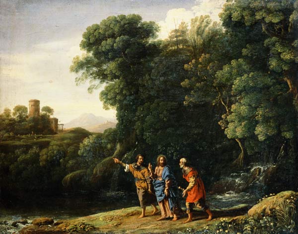 600x471 The Walk To Emmaus - Walk To Emmaus Painting