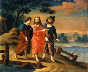 300x247 Walking With Christ On The Road To Emmaus Oblation Liturgy And Life - Walk To Emmaus Painting