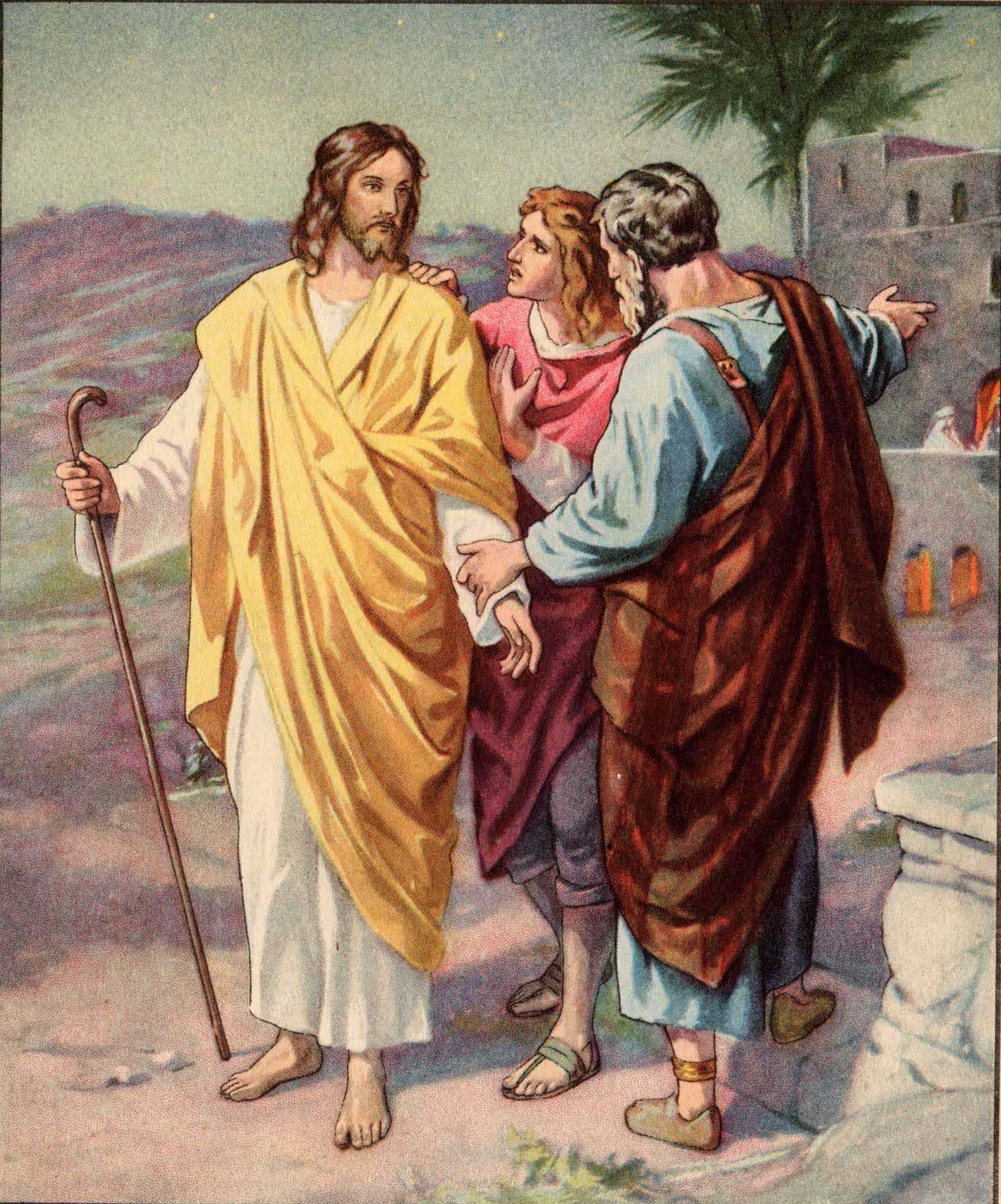 Walk To Emmaus Painting at PaintingValley.com | Explore collection of ...