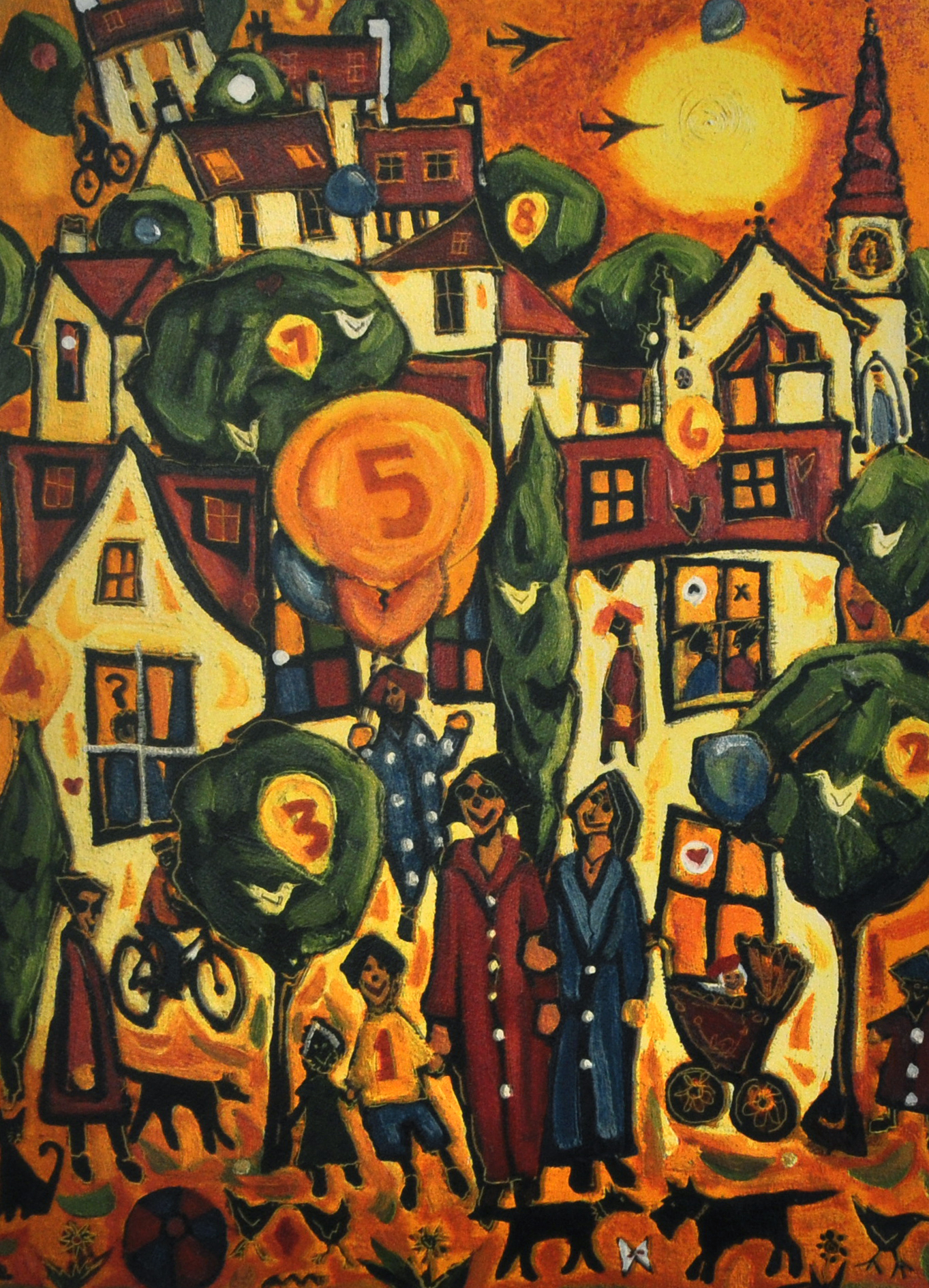 1363x1890 Painting By Numbers - Walker Painting