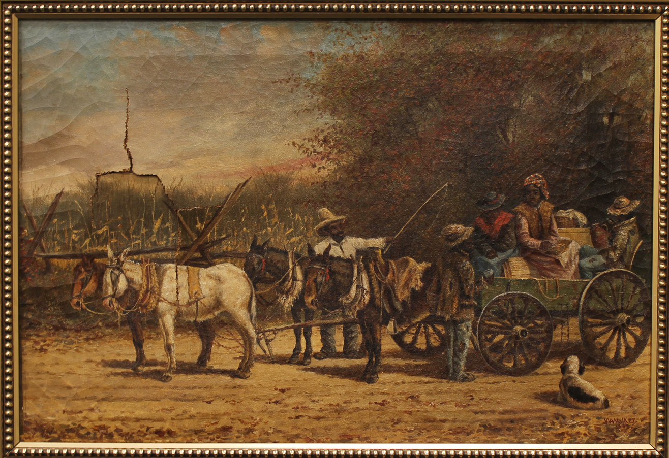 1316x902 Restoring The William Aiken Walker Painting - Walker Painting