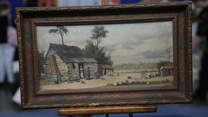 676x380 William Aiken Walker Oil Painting Antiques Roadshow Pbs - Walker Painting
