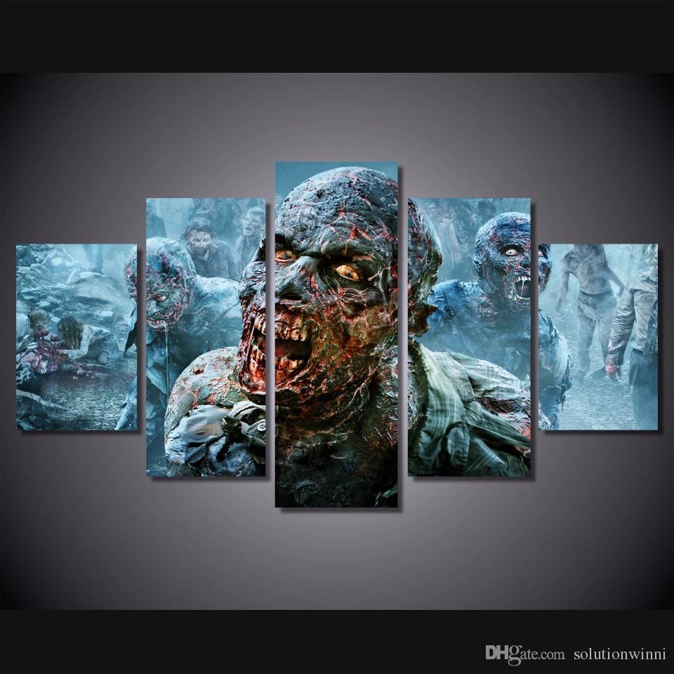 Walking Dead Painting