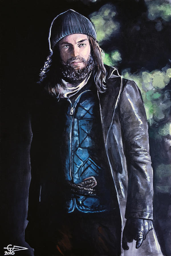 600x900 Jesus - Walking Dead Painting