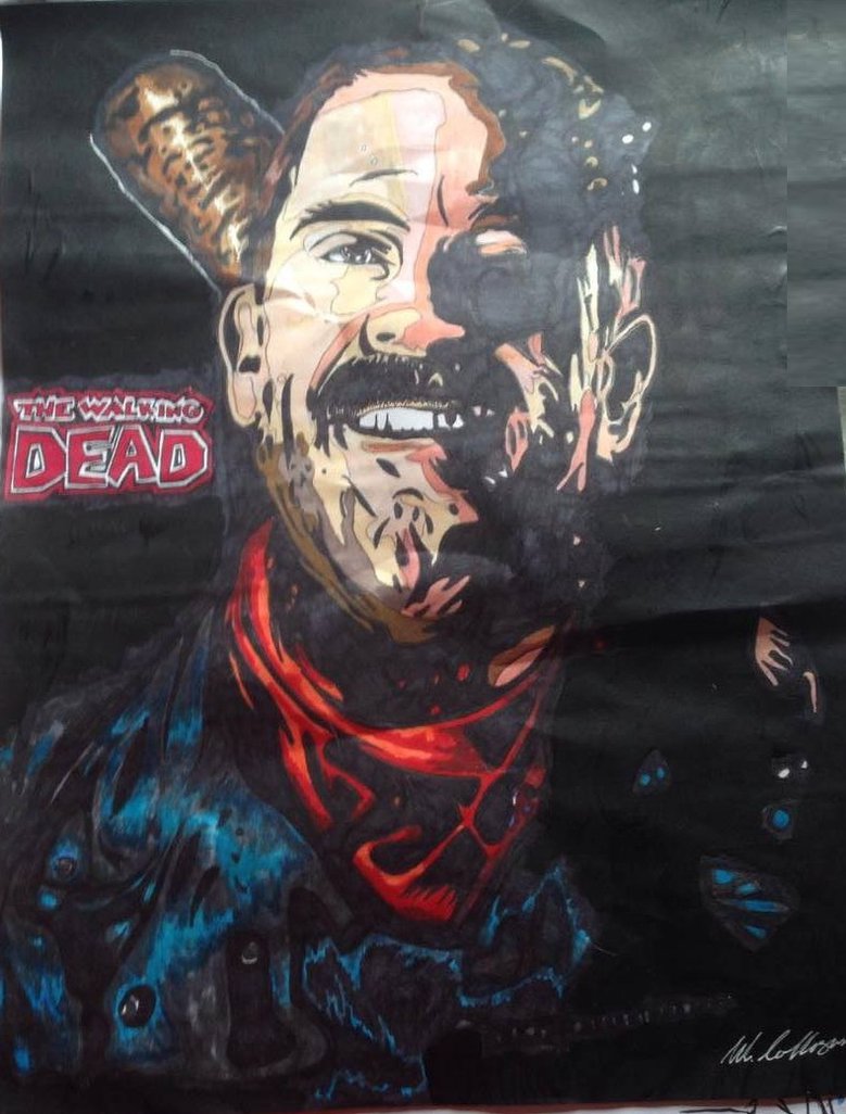 779x1026 Negan (The Walking Dead) Issue - Walking Dead Painting
