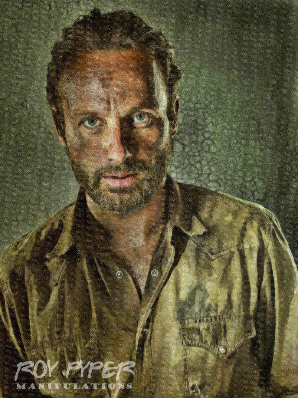985x1315 Artstation - Walking Dead Painting