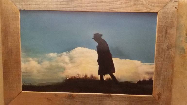 770x433 Saatchi Art A Walking Man Painting By Stanimir Minchev - Walking Man Painting