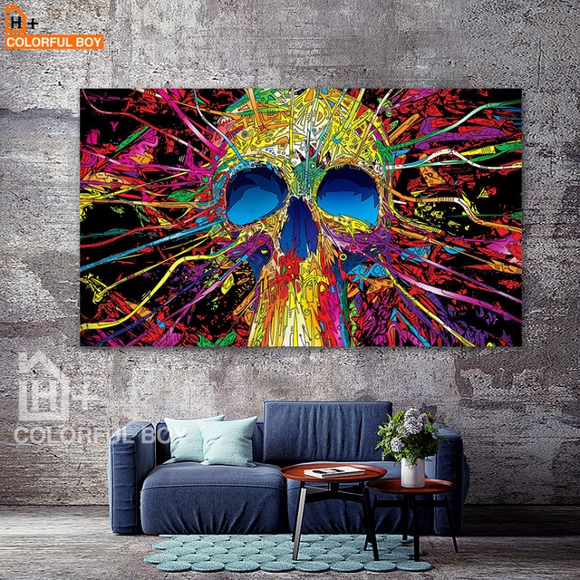 Wall Art Canvas Painting at PaintingValley.com | Explore collection of ...