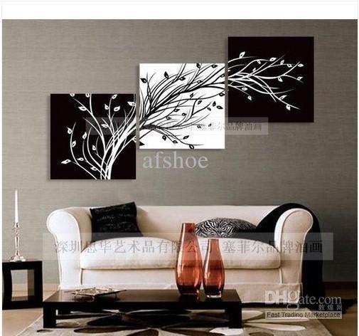 505x472 2018 Modern Abstract Huge Wall Art Oil Painting On Canvas Black - Wall Art Painting Tree
