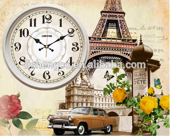 350x280 New Design Digital Wall Clock Meter Box Decorative Wall Clock - Wall Clock Painting
