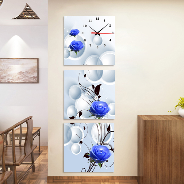 Wall Clock Painting at PaintingValley.com | Explore collection of Wall ...