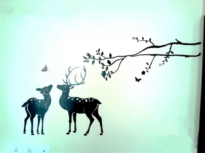 405x303 Kids Wall Painting (10 X 10 Sq.ft) Single Color - Wall Painting