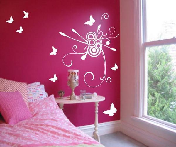 Wall Painting For Girls at PaintingValley.com | Explore collection of ...