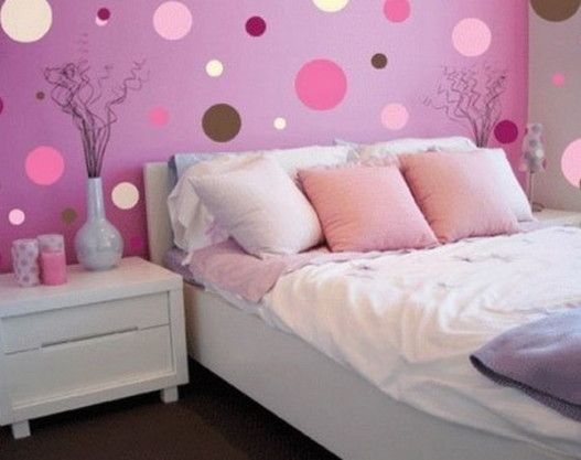 527x417 Girls Room Paintings Wall Painting Ideas For Home Interior - Wall Painting For Girls