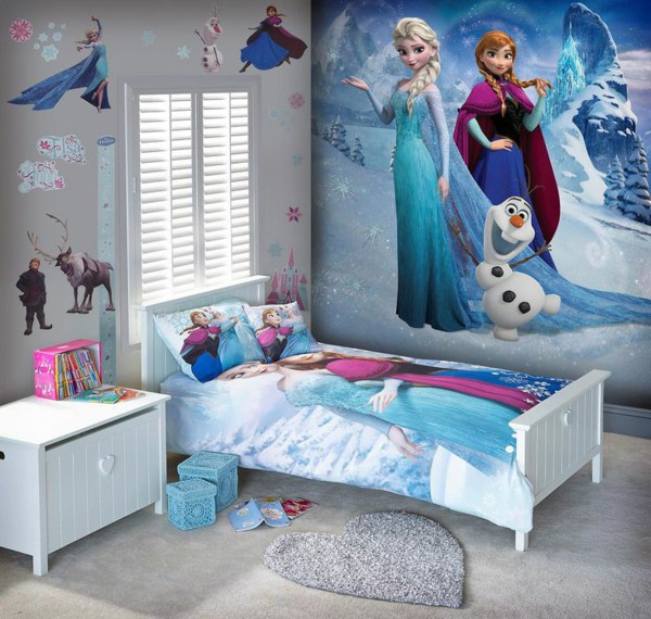 600x570 Wall Decoration Nursery Like A Wall A Whole Room Can Charm Fresh - Wall Painting For Girls