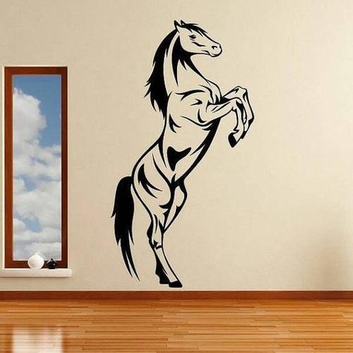 500x500 Horse Wall Painting - Wall Painting With Horses