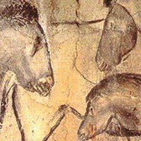 200x200 Chauvet Cave Paintings Earliest Prehistoric Murals Discovery, Layout - Wall Painting With Horses Chauvet Cave
