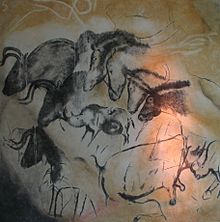 220x222 Chauvet Cave - Wall Painting With Horses Chauvet Cave