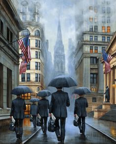 Wall Street Painting