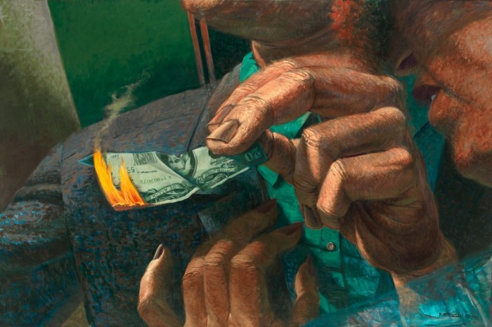 700x466 Rozendaal - Wall Street Painting