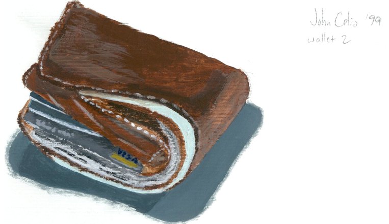 763x441 Painting Sucks Sour Frog Ass. - Wallet Painting