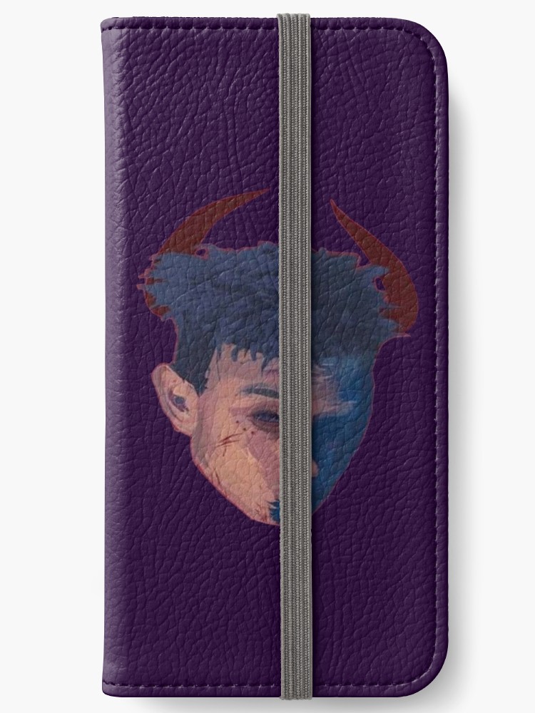 750x1000 Xxxtentacion Art Painting Drawing Portrait Devil Demon - Wallet Painting