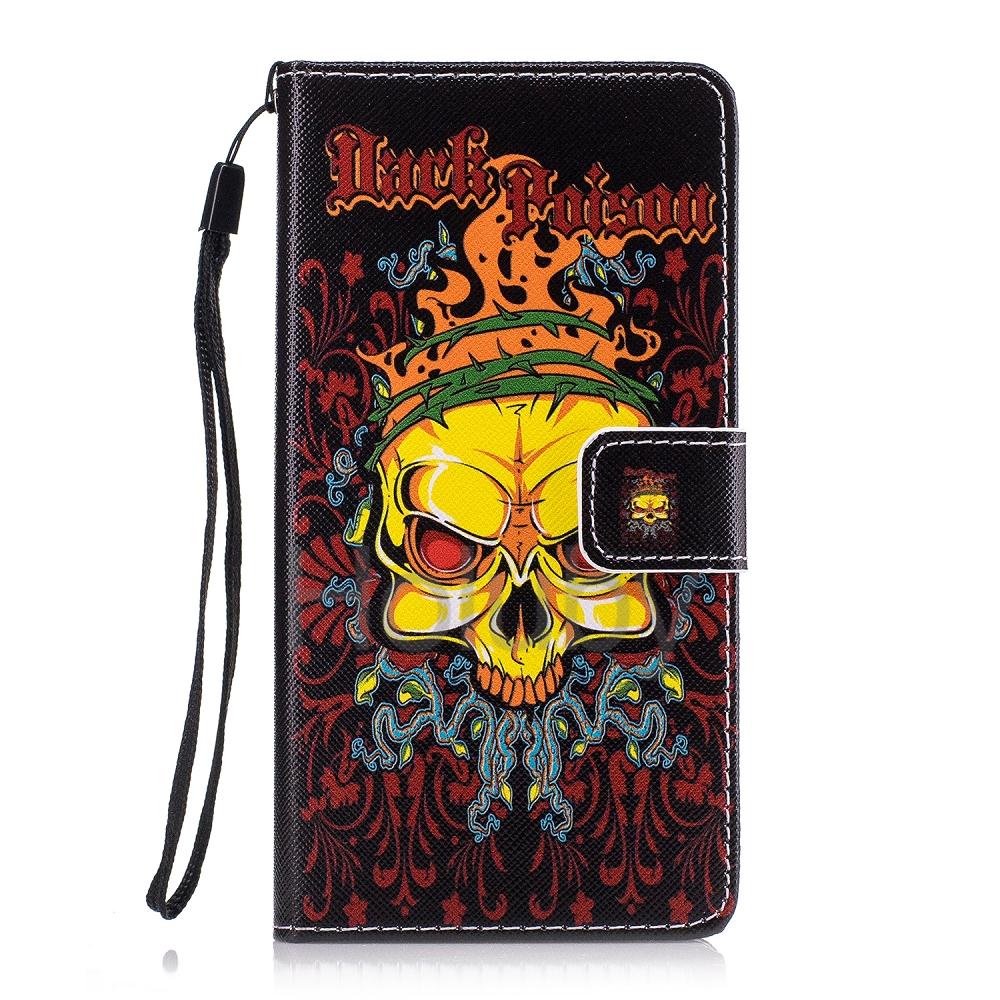 1000x1000 Colored Painting With Wrist Strap Pu Leather + Tpu Card Holder - Wallet Painting