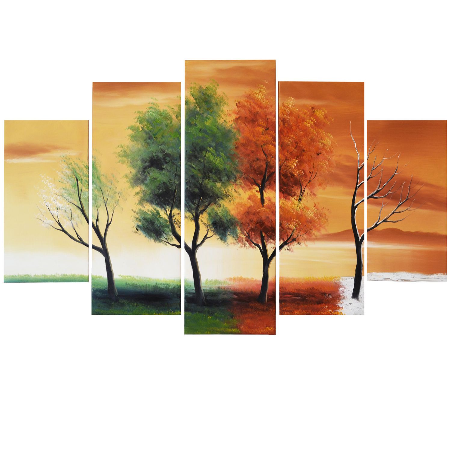 1500x1500 Wall Art Designs Walmart Wall Art Design Art Four Seasons Hand - Walmart Painting