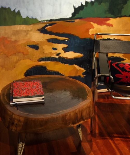 500x595 Walnut Slab Coffee Table The Camptons Art Design Studio - Walnut Painting